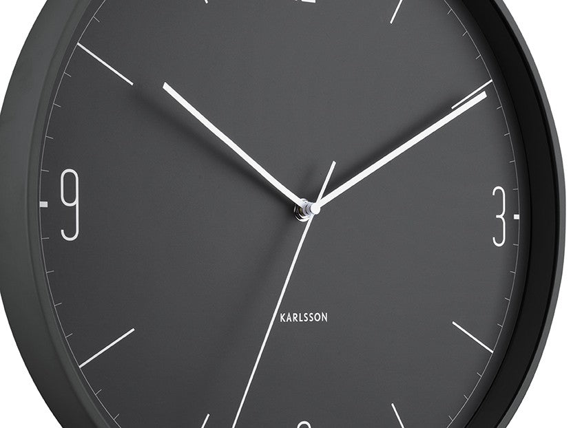 Zidni sat Numbers & Lines 40 cm